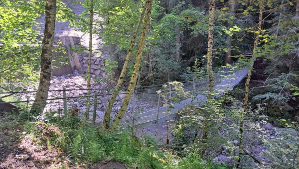 Le sentier pédestre qui relie la Barboleuse à Villars est à nouveau praticable 